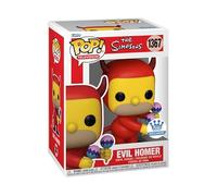 Funko Pop! Figurine en vinyle The Simpsons Evil Homer, 11 cm, Maracas, Exclusive