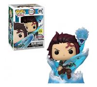 POP Beauty - Figurine Funko Pop Tanjiro Kamado (Demon Slayer) - Glow In The Dark Multicolore Enfants
