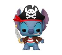Funko POP ! Figurine pirate Stitch en vinyle, Disney Lilo & Stitch, #1659, Convention d'hiver 2025, édition limitée, 11,1 cm