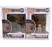 Funko Pop Films 1157 Candyman & 1159 Sherman Fields Figurine Vinyle Lot Neuf