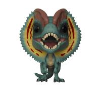 Funko Pop! Films : Jurassic Park - Dilophosaurus - Idée cadeau - Produit officiel - Fans de cinéma - Figurine miniature pour collectionneurs et exposition --Taille idéale pour les collectionneurs - Me