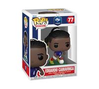Funko Pop! Football: France - Eduardo Camavinga - Figurine en Vinyle de Collection - Idée Cadeau - Produit Officiel - Jouets pour Enfants et Adultes - Figurine modèle pour collectionneurs