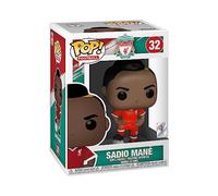 Funko Pop! Football: Liverpool-Sadio Mané - Liverpool FC - Figurine en Vinyle à Collectionner - Idée de Cadeau - Produits Officiels - Jouets pour Les Enfants et Adultes - Sports Fans