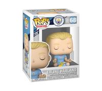 Funko Pop! Football: Manchester City FC - Erling Haaland - Celebration Pose - Figurine en Vinyle de Collection - Idée Cadeau - Produit Officiel - Jouets pour Enfants et Adultes