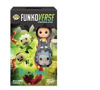 Funko- Rick and Morty 100 Funkoverse Erweiterungspaket (2 Charaktere Pack) Various 2-Pack, 43485, Multicoleur, One Size