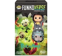Funko- Rick and Morty 100 Funkoverse Erweiterungspaket (2 Charaktere Pack) Various 2-Pack, 43485, Multicoleur, One Size