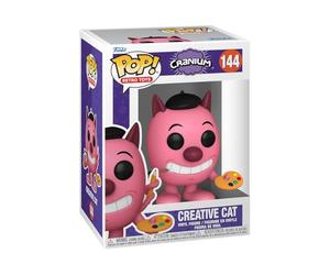 Funko Pop! Games: Cranium - Creative Cat - Figurine en Vinyle à Collectionner - Idée de Cadeau - Produits Officiels - Jouets pour Les Enfants et Adultes - Games Fans