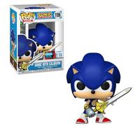 Funko Pop ! Games Figurine Sonic with Caliburn en vinyle, édition limitée Convention d'automne 2025, 9,7 cm