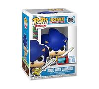Funko Pop ! Games Figurine Sonic with Caliburn en vinyle, édition limitée Convention d'automne 2025, 9,7 cm