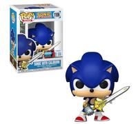 Funko Pop ! Games Figurine Sonic with Caliburn en vinyle, édition limitée Convention d'automne 2025, 9,7 cm