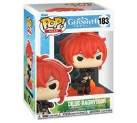Funko Pop! Games: Genshin Impact - Diluc Ragnvindr - Pop! Asia - Figurine en Vinyle à Collectionner - Idée de Cadeau - Produits Officiels - Jouets pour Les Enfants et Adultes - Games Fans