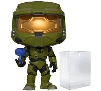 Funko Pop! Games: Halo - Master Chief with Cortana Vinyl Figure (Bundled with Pop Box Protector Case)