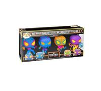 Funko Pop! Games: Miles Morales - 4 Pack - Phosphorescent - Miles Morales Game- Figurine en Vinyle à Collectionner - Idée de Cadeau