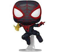 Funko Pop! Games: Miles Morales Classic - Spider-Man - 1 Chance sur 6 D'avoir Une Variante Rare Chase - Miles Morales Game - Figurine en Vinyle à Collectionner - Idée de Cadeau - Video Games Fans