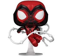 Funko Pop! Games: Miles Morales - Crimson Cowl Suit - Spider-Man - Figurine en Vinyle à Collectionner - Idée de Cadeau - Produits Officiels - Jouets pour Les Enfants et Adultes - Video Games Fans