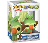 Funko Pop! Games: Pokemon - Grookey - Ouistempo - Figurine en Vinyle à Collectionner - Idée de Cadeau - Produits Officiels - Jouets pour Les Enfants et Adultes - Video Games Fans