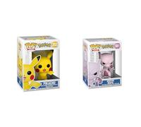 Funko Pop! Games: Pokemon - Pikachu - Figurine en Vinyle à Collectionner - Idée de Cadeau & Pop! Games: Pokemon - Mewtwo - Figurine en Vinyle à Collectionner - Idée de Cadeau