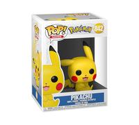 Funko Pop Games: Pokemon - Pikachu - (Sitting) - Figurine en Vinyle à Collectionner - Idée de Cadeau - Produits Officiels - Jouets pour Les Enfants et Adultes - Anime Fans