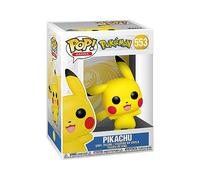 Funko Pop! Games: Pokémon - Pikachu - (Waving) - (Waving) - Figurine en Vinyle à Collectionner - Idée de Cadeau - Produits Officiels - Jouets pour Les Enfants et Adultes - Games Fans