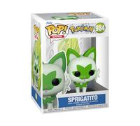 Funko Pop! Games: Pokemon - Sprigatito - Poussacha - Figurine en Vinyle à Collectionner - Idée de Cadeau - Produits Officiels - Jouets pour Les Enfants et Adultes - Video Games Fans