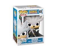 Funko Pop! Games: Sonic 30th-Silver Hedgehog The Hedgehog - Sonic The Hedgehog - Figurine en Vinyle à Collectionner - Idée de Cadeau - Produits Officiels - Jouets pour Les Enfants et Adultes