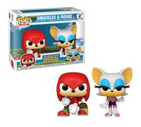 Funko Pop ! Games : Sonic - Knuckles and Rouge 2pk (Exc), figurine en vinyle à collectionner - 77477