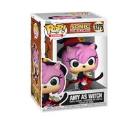 Funko Pop! Games: Sonic The Hedgehog - Amy on Broom - Figurine en Vinyle de Collection - Idée Cadeau - Produit Officiel - Jouets pour Enfants et Adultes - Figurine modèle pour collectionneurs