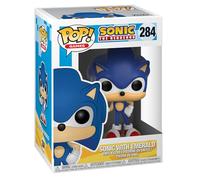 Funko Pop! Games Sonic The Hedgehog Sonic with Emerald - Figurine en Vinyle à Collectionner - Idée de Cadeau - Produits Officiels - Jouets pour Les Enfants et Adultes - Video Games Fans