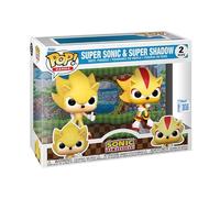 Funko POP ! Games Sonic The Hedgehog Super Sonic et Super Shadow Lot de 2 figurines en vinyle floqué