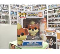 Funko Pop Growlithe 597 - Jeux Pokémon Vinyle Original + Protecteur