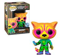Funko Pop ! Guardians of The Galaxy Volume 3 Rocket Blacklight #1241 Édition spéciale