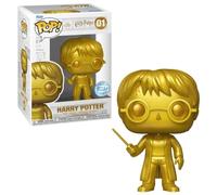 Funko Pop Harry Potter Nº.01 Metálica couleur OR Edición Exclusiva Special Edition