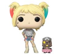Funko Pop! Heroes: Birds of Prey-Harley Quinn with Beaver - Figurine en Vinyle à Collectionner - Idée de Cadeau - Produits Officiels - Jouets pour Les Enfants et Adultes - Movies Fans