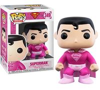 Funko - Figurine Pop Vinyl Superman Breast Cancer Awareness - DC Comics - Officiel