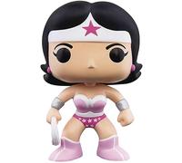Funko – Figurine de collection Pop Heroes Wonder Woman (Breast Cancer Awareness) 49989 Multicolore