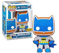 Funko Pop! Heroes: DC Holiday - Bonhomme en Pain d'épice (Paillettes Diamantes) - Exclusivité Smartoys