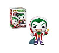 Funko Pop! Heroes: DC Holiday - Santa The Joker Comics - DC Comics - Figurine en Vinyle à Collectionner - Idée de Cadeau - Produits Officiels - Jouets pour Les Enfants et Adultes