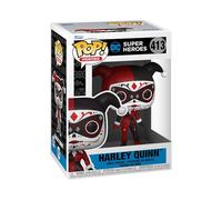 Funko Pop! Heroes: Dia de Los DC - Harley Quinn - DC Comics- Figurine en Vinyle à Collectionner - Idée de Cadeau - Produits Officiels - Jouets pour Les Enfants et Adultes - Comic Books Fans
