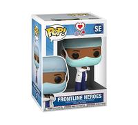 Funko Pop! Heroes: Front Line Worker-Female #2 - Heroes: Front Line Workers - Figurine en Vinyle à Collectionner - Idée de Cadeau - Produits Officiels - Jouets pour Les Enfants et Adultes