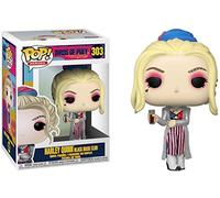 Figurine Vinyle Pop Funko 303 Harley Quinn Black Mask Club 3,75 DC Birds Of Prey