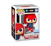 Funko Pop! Heroes: Justice League & Sonic - Knuckles as Superman - Sonic + DC Comics - Figurine en Vinyle à Collectionner - Idée de Cadeau