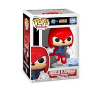 Funko Pop! Heroes: Justice League & Sonic - Knuckles as Superman - Sonic + DC Comics - Figurine en Vinyle à Collectionner - Idée de Cadeau