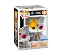Funko Pop! Heroes: Justice League & Sonic - Tails as Cyborg - Sonic + DC Comics - Figurine en Vinyle à Collectionner - Idée de Cadeau - Produits Officiels