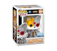 Funko Pop! Heroes: Justice League & Sonic - Tails as Cyborg - Sonic + DC Comics - Figurine en Vinyle à Collectionner - Idée de Cadeau - Produits Officiels