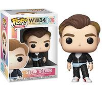 Funko Pop! Heroes: WW 1984- Steve Trevor - (80s) - Wonder Woman 1984 - Figurine en Vinyle à Collectionner - Idée de Cadeau - Produits Officiels - Jouets pour Les Enfants et Adultes - Movies Fans