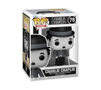 Figurine - FUNKO - Charlie Chaplin - Vinyle de Collection - 9,5 cm - Cadeau Idéal