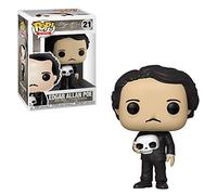 Funko Pop! Icons: Edgar Allan Poe Allen Poe with Skull - Figurine en Vinyle à Collectionner - Idée de Cadeau - Produits Officiels - Jouets pour Les Enfants et Adultes