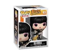 Funko Pop! Icons: Elvira Mistress of The Dark - Elvira Mistress of The Dark Broom - Figurine en Vinyle à Collectionner - Idée de Cadeau - Movies Fans