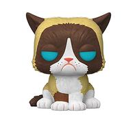 Funko Pop Icons Grumpy Cat (Flocked) #60 - Figurine Pop Édition spéciale Exclusive