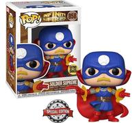 Funko POP ! Infinity Warps Soldier Supreme 858 glow in the dark